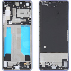 For Sony Xperia 10 IV Original Middle Frame Bezel Plate (Purple) (OEM)