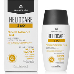 Heliocare 360 Mineral Tolerance Fluid Αντηλιακό Γαλάκτωμα Προσώπου SPF50+ 50ml