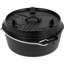 Μαντεμένια Κατσαρόλα PETROMAX FT4.5-T Μαύρο
