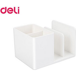 DELI ΣΕΤ ΓΡΑΦΕΙΟΥ 4 ΘΗΚΕΣ ΠΛΑΣΤΙΚΕΣ 120x155x96mm ΚΕΝΟ NUSIGN ΛΕΥΚΟ
