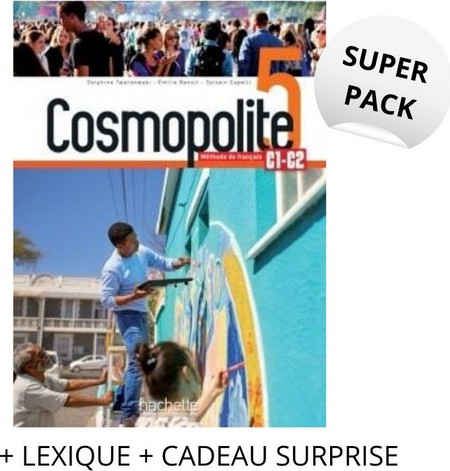 COSMOPOLITE 5 PACK (LIVRE + LEXIQUE + CADEAU SURPRISE)