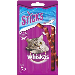 Whiskas Sticks Σολομός 18gr