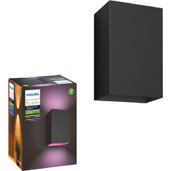 Hue Resonate Wall Latern Spotlight Black