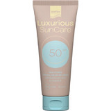InterMed Luxurious Sun Care Silk Cover Natural Beige Αντηλιακή Κρέμα Προσώπου Αντιγηραντική Κατά των Πανάδων με Χρώμα SPF50 75ml