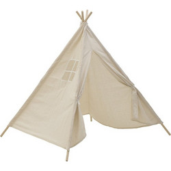 Inart Click Birch Linen Παιδική Σκηνή Ινδιάνικη