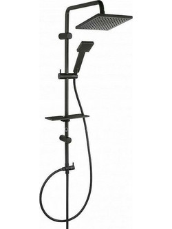 Ferro Squerto LUX Στήλη Ντουζ 98.5cm BlackΚωδικός: NP24-BL