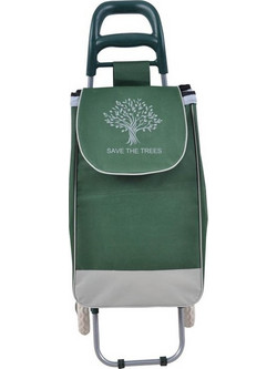 Save The Trees Μεταλλικό Καρότσι Λαϊκής Πράσινο 35x27x94cmΚωδικός: 40837397