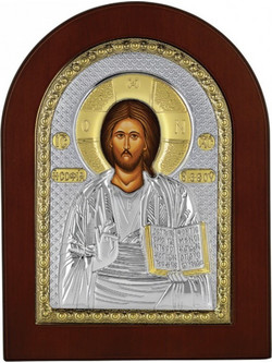 Prince Silvero Εικόνα Ιησούς Χριστός Ασημένια 20x26εκ.Κωδικός: 29108316