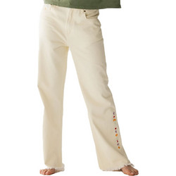 FEMI STORIES JOJO DENIM PANTS GLASS GREEN