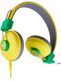 UnderControl IP5048 Ενσύρματα Ακουστικά Over Ear Κίτρινα