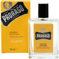 Proraso Wood & Spice Eau de Cologne 100ml