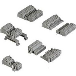 Κλέμμα σειράς κουμπωτή 2 δρόμων 17.90 x 14.45mm σε γκρι χρώμα τύπου DPSC-2W - 130-039901020