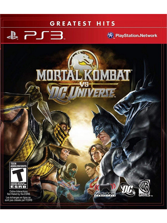 Mortal Kombat vsDC Universe Greatest Hits Import PS3