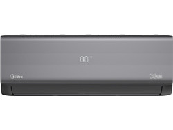 Midea Xtreme Graphite AG16GRAPH-24N8D0-I/O Κλιματιστικό Inverter 24000 BTU A++/A+++ με Ιονιστή και Wi-Fi