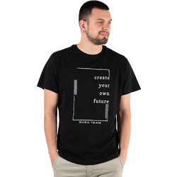 Κοντομάνικο T-Shirt SUGA 2460 Μαύρο