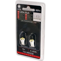 SUMEX RACESPORT LED T10 12V ΛΑΜΠΕΣ 7000Κ 2τμχ