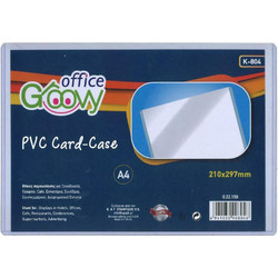 Θήκη Εντύπων Groovy Α4 Πλαστική PVC Ζελατίνη Σκληρή K-804