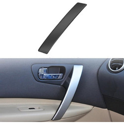 For Nissan Qashqai Left-Drive Car Door Inside Handle Cover, Type:Cover Left(Black) (OEM)