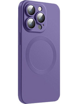 Θήκη MagSafe Liquid Silicone iPhone 14 Pro - Dark Purple