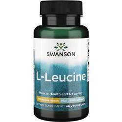 Swanson L-Leucine 500mg 60 Κάψουλες