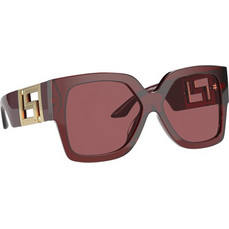 Versace VE 4402 388/69 Γυναικεία Γυαλιά Ηλίου Oversized Κοκάλινα Κόκκινα με Ροζ Polarized Φακό