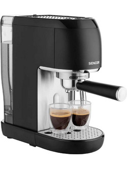 Sencor SES 4700BK Αυτόματη Μηχανή Espresso 1400W 20bar