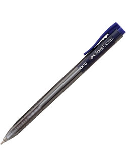 Faber-Castell Rx10 Στυλό Υγρής Μελάνης 1mm Μπλε