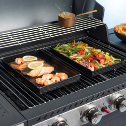 NoStick Καλάθι Ψησίματος για Ψησταριά BBQ & Φούρνου 18 cm x 28 cm x 3cm
