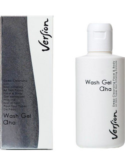 Version Wash AHA Gel Καθαρισμού Προσώπου 200ml