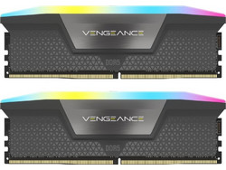 Corsair Vengeance RGB 64GB (2X32GB) DDR5 RAM 6000MHz C30 EXPO Black
