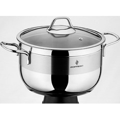 Max Home Soft Κατσαρόλα Μαρμίτα Ανοξείδωτη 30cm
