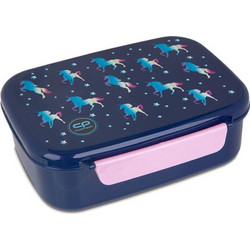 CoolPack Unicorn Πλαστικό Παιδικό Δοχείο Φαγητού Navy Μπλε
