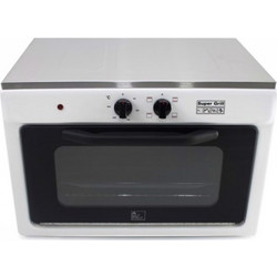 Pitsilos F3G White Ηλεκτρικό Φουρνάκι 41lt χωρίς Εστίες με Grill