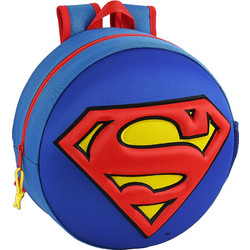Safta 3D Superman Σχολική Τσάντα Πλάτης Νηπιαγωγείου Μπλε 642273358