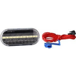 M-Tech Vw Golf 3+4 /Polo 6N/9N/Passat 96 /T5/Sharan 18LEd (2χ9) Smd 2 Χρησεων Πλαινα Φλας Φτερου Διαφανα - (CSM105)