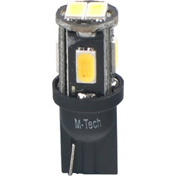 M-tech W5W T10 Opto LED 6xHP 12V 2W 2τμχ