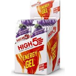 High 5 Energy Gel Blackcurrant 20x40gr