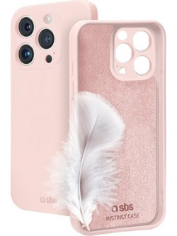 SBS INSTICT COVER IPHONE 15 PRO pink backcover