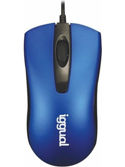 Iggual IGG317631 Ενσύρματο Ποντίκι Blue