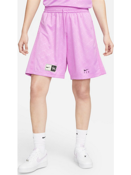 Nike Αθλητική Γυναικεία Βερμούδα Ψηλόμεση Ροζ DX3948-532