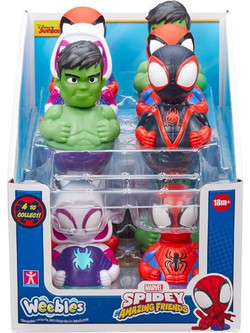 Character Options Weebles Φιγούρα Spidey & Friends Διάφορα Σχέδια WEP02000