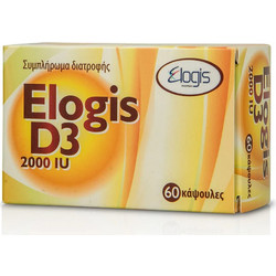 Elogis Pharma D3 2000iu 60 Κάψουλες