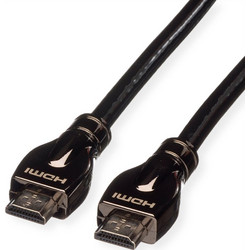 Roline Καλώδιο HDMI Male to HDMI Male 7.5m Black