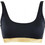 Rock Club Bikini Top Μπουστάκι Μαύρο BP-2068-022