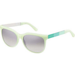Marc Jacobs MJ409/S 6WO/IC Γυναικεία Γυαλιά Ηλίου Στρογγυλά Κοκάλινα Λευκά με Μαύρο Polarized Φακό