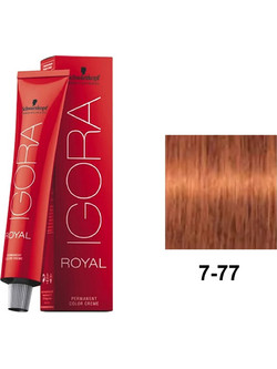 Schwarzkopf Essensity 7-77 Ξανθό Μεσαίο Έντονο Χάλκινο Μόνιμη Βαφή Μαλλιών Χωρίς Αμμωνία 60ml
