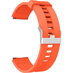 Bakeey Quick Release Λουράκι Σιλικόνης Orange (Universal 22mm)