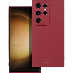 ΘΗΚΗ ΣΙΛΙΚΟΝΗΣ LUNA ROAR ΓΙΑ SAMSUNG GALAXY S23 ULTRA - ΚΟΚΚΙΝΗ