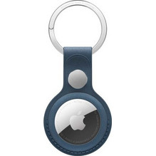 Apple AirTag FineWoven Key Ring Pacific Blue