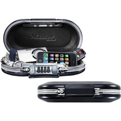 Master Lock 590100112 - 5900D Βαλιτσάκι ασφαλείας Safe space με συνδυασμό 4 ψηφίων μαύρο